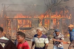 Madagascar : un quartier de Mananjary dévasté par un incendie