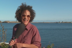 Marie Desroles et son "humour de cœur" à Saint-Pierre et Miquelon