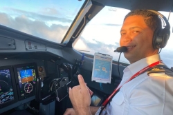 Originaire des Australes, Revanui Tau devient pilote et réalise son rêve de petit garçon