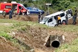 Un minibus accidenté à Iracoubo fait sept blessés dont un grave