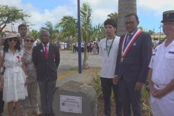 Armistice 14-18 : une allée de la Légion d'honneur inaugurée à Bras-Panon