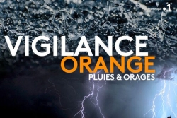 Le temps se dégrade, le niveau de vigilance orange pour fortes pluies et orages déclenché en Martinique