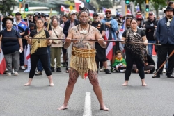 Nouvelle-Zélande : au moins 35 000 manifestants pour les droits des Maoris à Wellington
