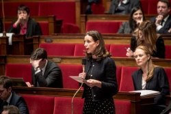 Charlotte Parmentier-Lecocq, la ministre chargée des personnes en situation de handicap, à La Réunion les 29 et 30 novembre