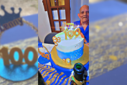 Centenaire, Lenny Aubert a fêté son anniversaire à Rémire-Montjoly
