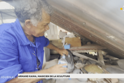 REO FENUA. En sculptant les pierres, Armand Kaiha a l'art de toucher les gens