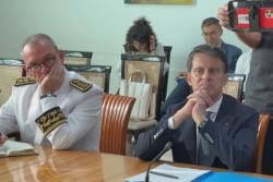 Visite ministérielle : Manuel Valls est arrivé en Guadeloupe