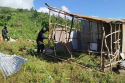 Démolition d'habitats illégaux à Tsoundzou 2, ce dimanche matin