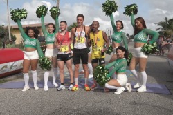 Julien Huard, vainqueur du 33ème Marathon de l’Espace à Kourou