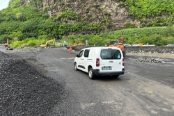 Route de Cilaos : réouverture avec coupures dans le secteur d'Ilet Furcy, fermeture à Ilet Fougères