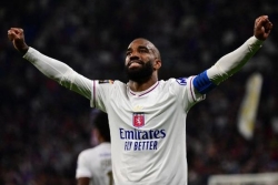 Ligue 1: Lacazette fait ses adieux à Lyon avec ses 200e et 201e buts avec l'OL