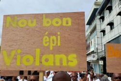 "Ich Matinik, bon épi violans" : une marche blanche contre l’hécatombe meurtrière