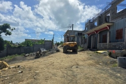 Petite-Terre : les travaux de la voie de désenclavement du quartier de la Vigie ont repris