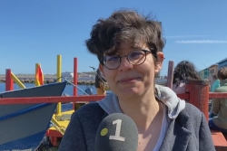 "On est vos collègues, vos frères et sœurs, votre famille, et ça ne représente un risque pour personne" Eléa Guillon, d'UNII association de défense des droits des personnes LGBT +