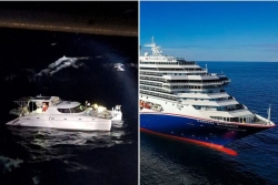 Un paquebot de croisière sauve les occupants d'un voilier suite à une avarie