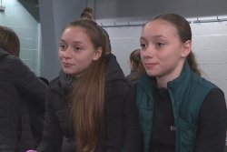 Lynn et Mélie, les jumelles complices, attendues au Gala du club de patinage sur glace