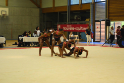 Championnats de France UNSS de gymnastique acrobatique : les élèves du collège Vincent Placoly de Schœlcher décrochent l’argent