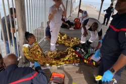 Opération Pelican. Un crash d'avion simulé à Saint-Pierre