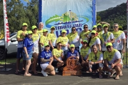 Tahiti Nui va'a : les équipes dans les starting-blocks