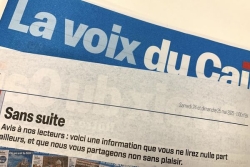 Classement sans suite de la plainte déposée contre "La Voix du Caillou" par SOS racisme