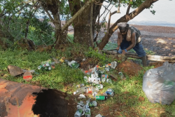 Une opération citoyenne de ramassage des déchets à Poya