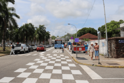Bus en site propre: 10 mois de travaux pour un nouveau tracé dans le cœur historique de Cayenne