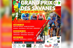 Grand prix cycliste des Savanes. Top départ ce samedi pour une 6ème édition d'envergure internationale