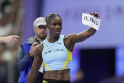 Meeting d'Oslo 2025 : la championne olympique saint-lucienne Julien Alfred dans les starting-blocks