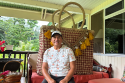 Miss Tahiti 2025 : Rounui Fagu et son impressionnant panier géant en pae’ore