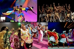 Le Ballet Pom Kanel en spectacle en Martinique avant sa tournée européenne