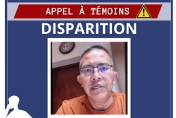 DISPARITION INQUIÉTANTE. Un homme de 51 ans laisse une vidéo d'adieu à ses proches