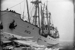 Voyage radiophonique inédit à bord du cargo Pinta, parti en 1967 de Saint-Pierre-et-Miquelon destination l'Europe