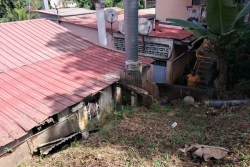Inquiétude au quartier De Briand (Fort-de-France) face aux risques de coulées de boue et de chutes d’arbres