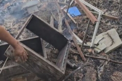 Au Maïdo, un incendie souterrain décime des ruches, des milliers d'abeilles périssent