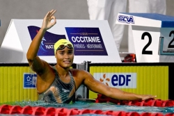 Championnats de France de natation : la Guyanaise Analia Pigrée médaillée de bronze sur le 50 m nage libre