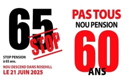 Maurice : manifestation contre le report à 65 ans du départ à la retraite
