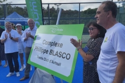 Dumbéa : le Tennis club d'Auteuil baptisé du nom de son fondateur, Philippe Blasco
