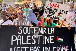 Près de 200 personnes ont participé à la manifestation pour Gaza à Mamoudzou