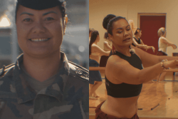 [PORTRAIT] Hinanui Saminadame : officier de choc, danseuse de charme