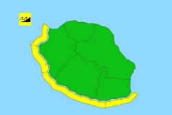 La Réunion : vigilance jaune, vagues-submersion de 3m50 à 4 mètres sur l'Ouest, le Sud et le Sud-Est