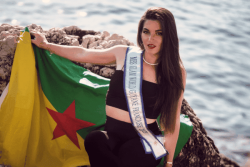 Lydia Artières : de la blouse au diadème, une Guyanaise au concours Miss Glam World
