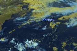 Andrea, la première tempête tropicale de la saison 2025