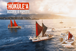 Cérémonie d’accueil de Hōkūle’a et Hikianalia à Papeete – programme du 28 juin 2025