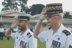 Le patron des gendarmes en Outre-Mer fait sa tournée