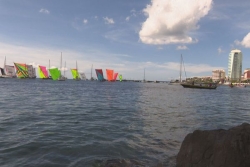 Coupe de Martinique des yoles rondes : le trophée de la CTM se dispute dans la baie de Fort-de-France