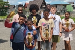 Taekwondo : six médailles pour les Saint-Laurentais du club Pwon Won au Suriname