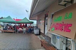 Premier jour de grève de la FRAAP