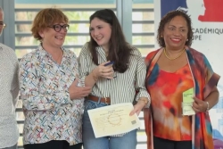 "Je suis quelqu'un de très stressé" Célia, 17 ans, meilleure bachelière du Lycée des Droits de l'Homme en Guadeloupe