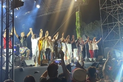 KASSAV’ enflamme le parc Georges-Valbon lors d’un concert gratuit à La Courneuve (Seine-Saint-Denis)