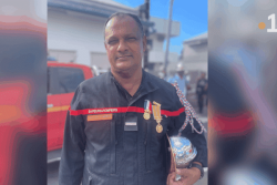 Après 41 ans chez les pompiers de Saint-Benoît, une retraite bien méritée pour l'adjudant-chef Grondin